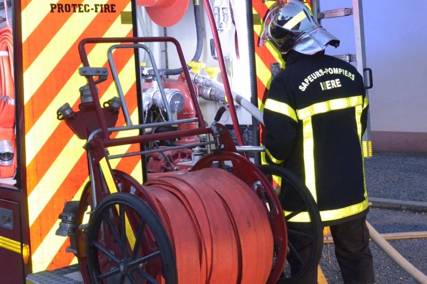 Veurey-Voroize : feu de vêtements et de chaussures