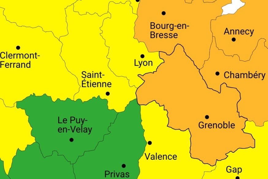 L'Isère placée en vigilance orange pluie-inondation