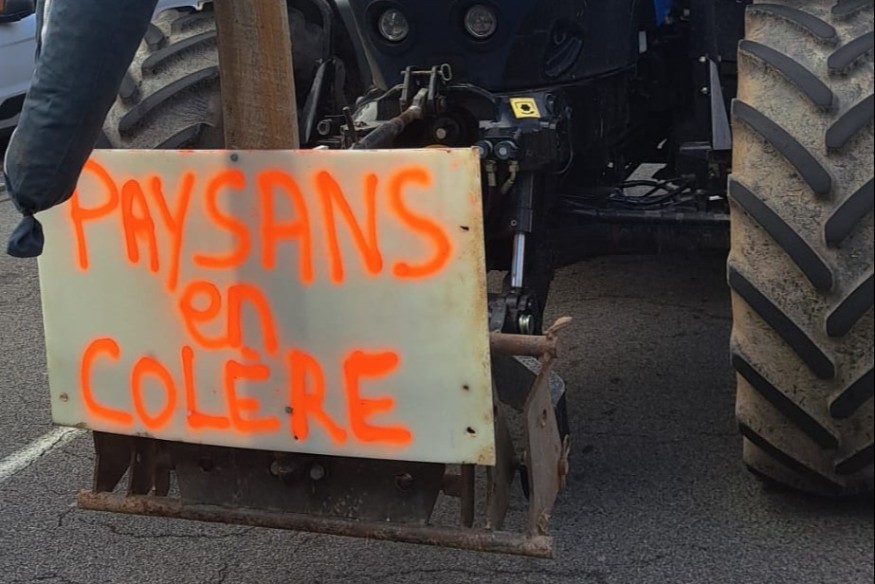 Nouvelle journée de mobilisation des agriculteurs en Nord-Isère