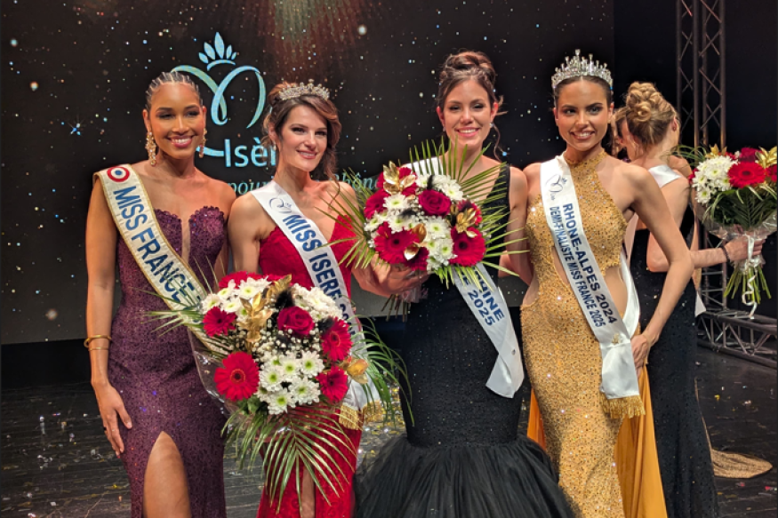 Margaux Bescond couronnée Miss Isère 2025