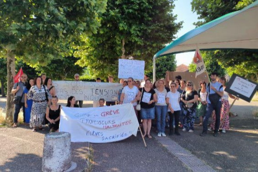 Opération collège mort aux Dauphins à Saint-Jean-de-Soudain