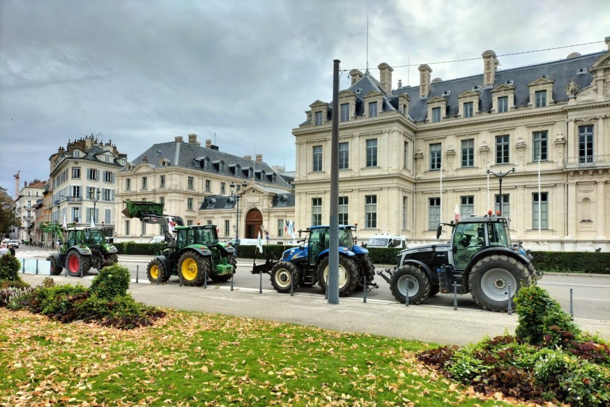 Les agriculteurs se mobilisent en Isère