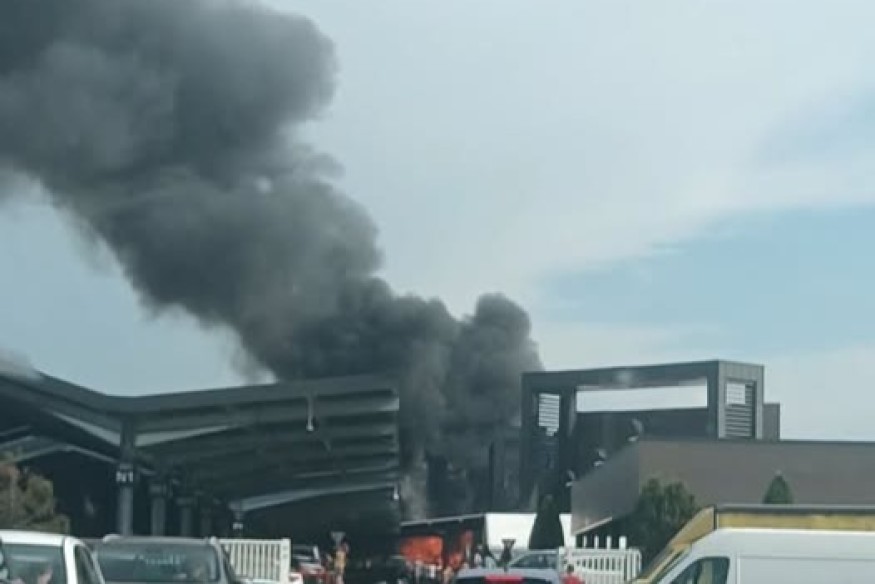 Bourgoin-Jallieu : un incendie sur la terrasse d'un restaurant